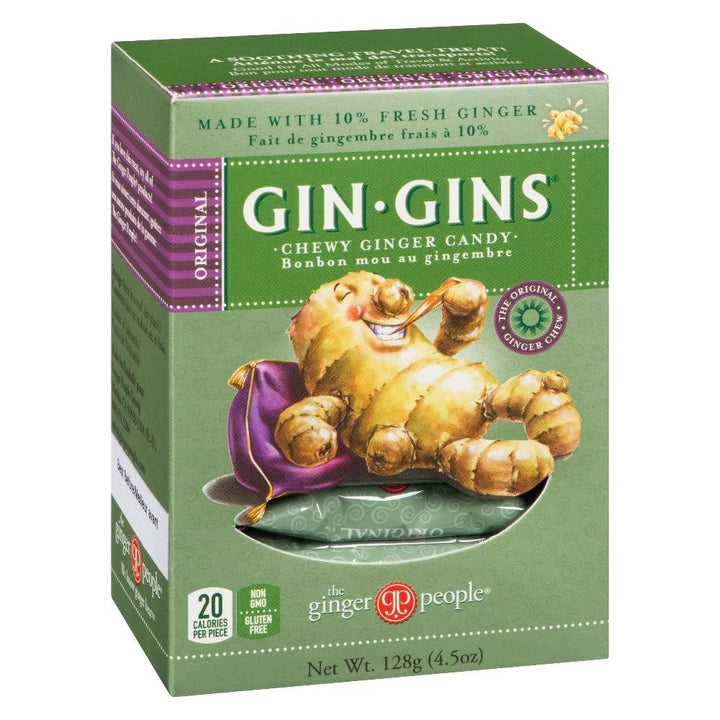Ginger Chews Box 128g