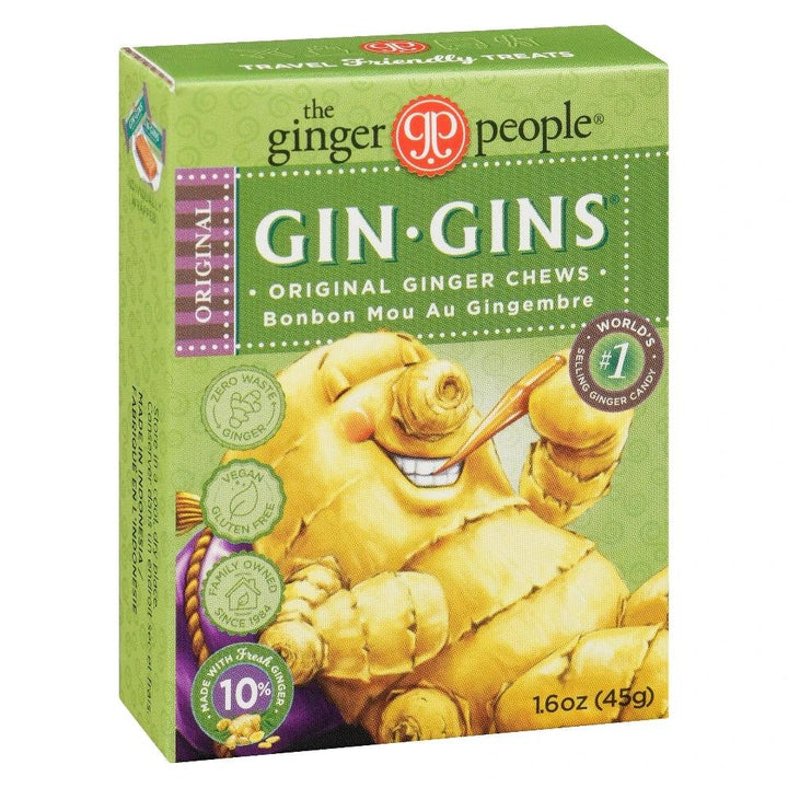 Ginger Travel Chews 45g