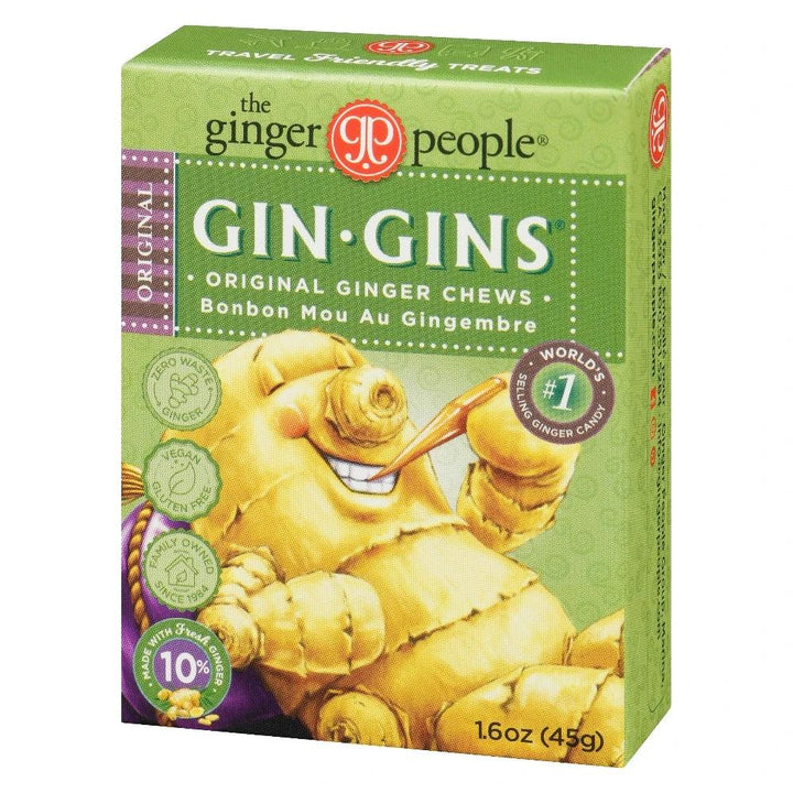 Ginger Travel Chews 45g