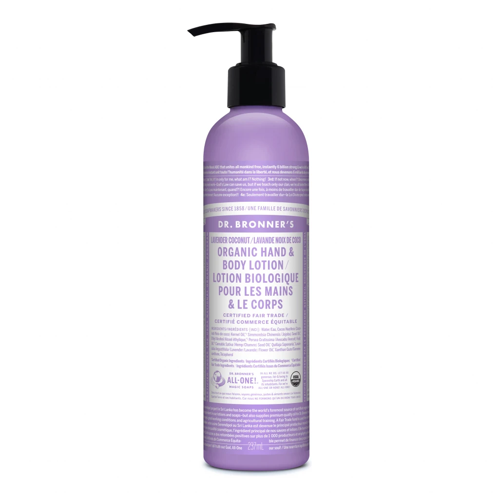 Lavender Coconut Organic Lotion by Dr Bronner