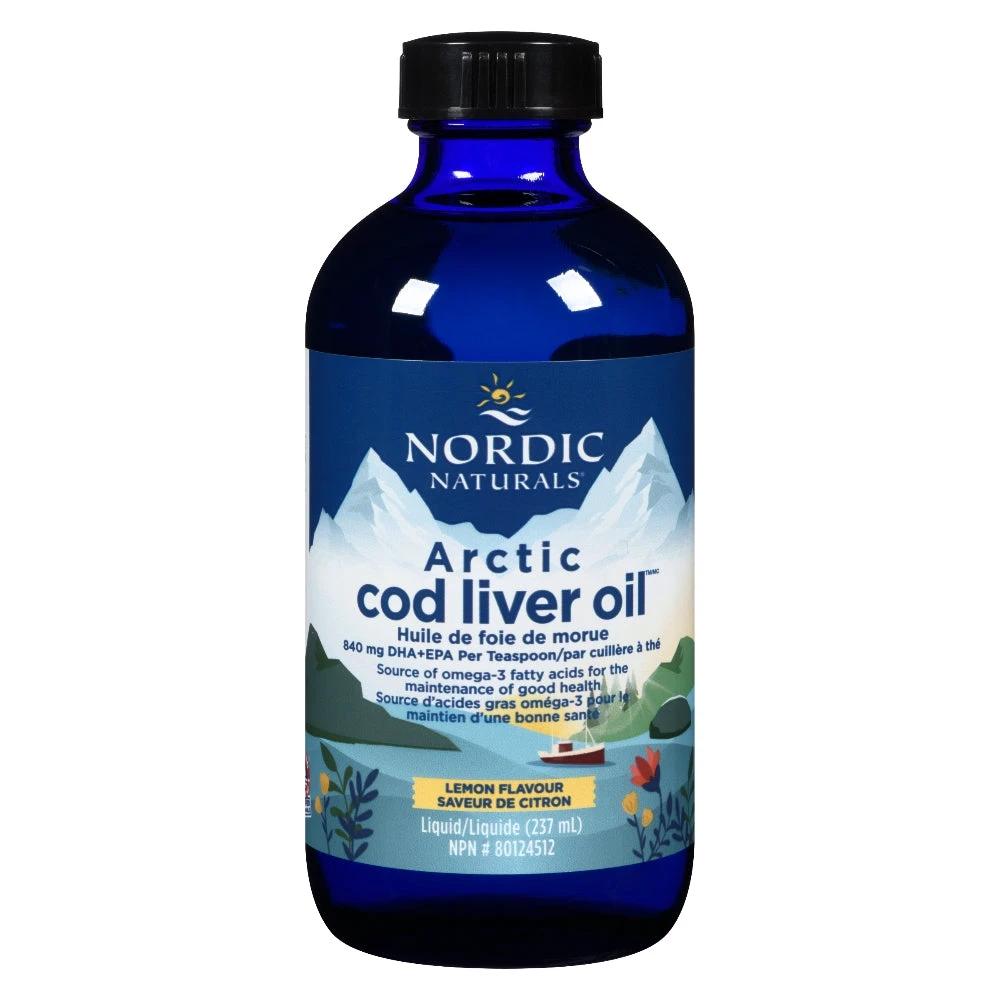 Cod Liver Oil Lemon 237ml