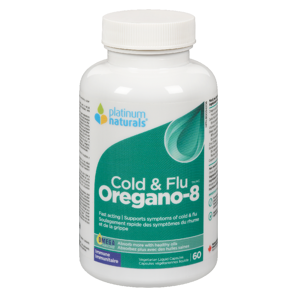 Platinum Oregano-8 Cold &amp; Flu 60S