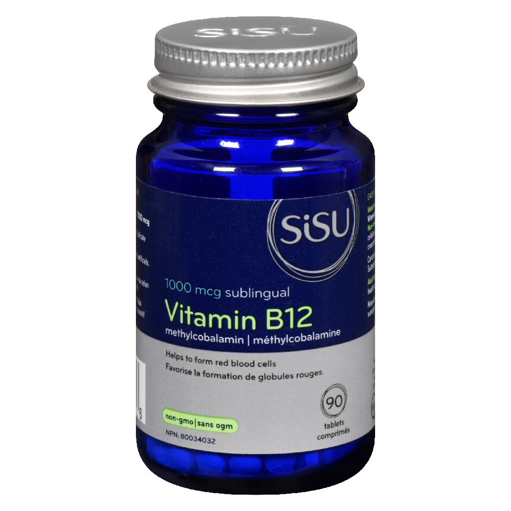 SISU B12 METHYLCOBALAMIN 1000MCG 90S