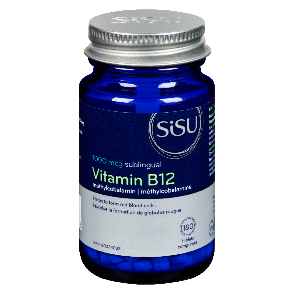 SISU B12 METHYLCOBALAMIN 1000MCG 180S