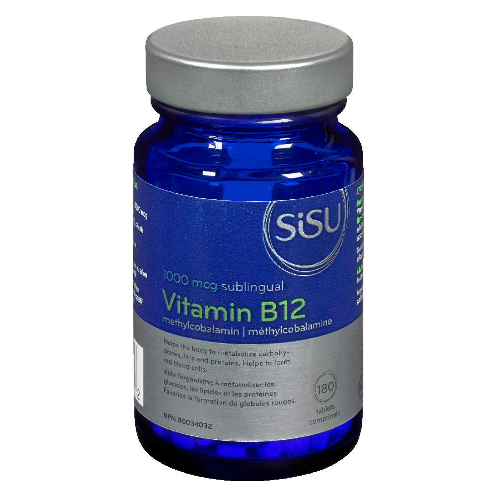 SISU B12 METHYLCOBALAMIN 1000MCG 180S