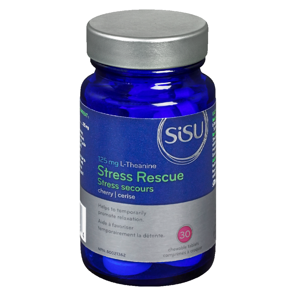 SISU STRESS RESCUE L- THEANINE 125MG 30S