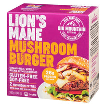 Load image into Gallery viewer, Lion's Mane Mushroom Burger 240g