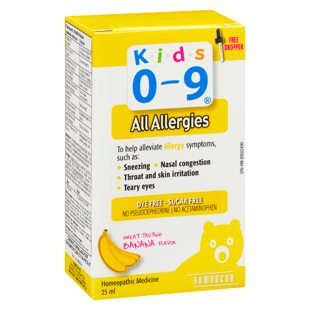 Homeocan Allergy Kids 0-9 Solution 25Ml