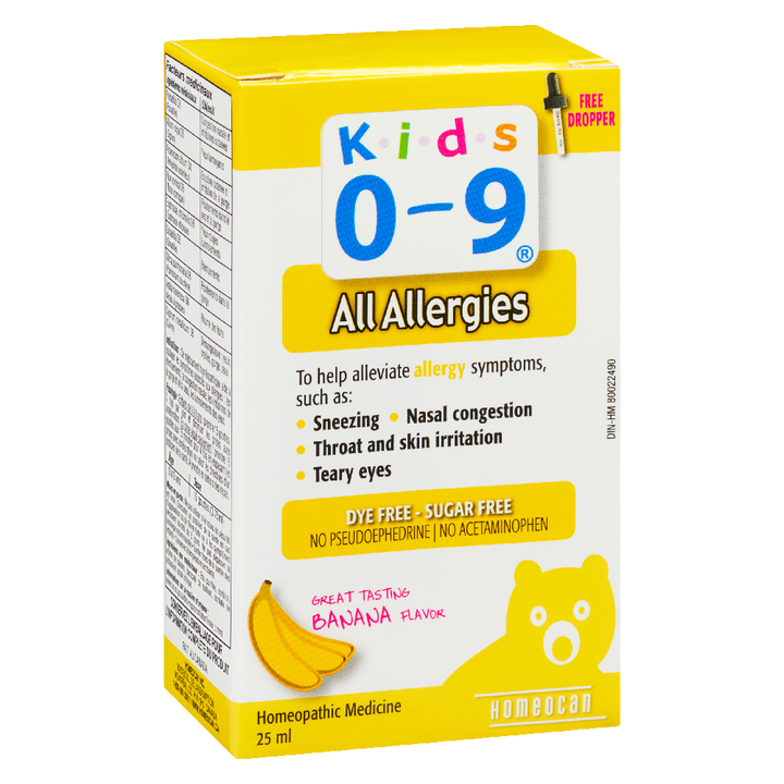 Homeocan Allergy Kids 0-9 Solution 25Ml