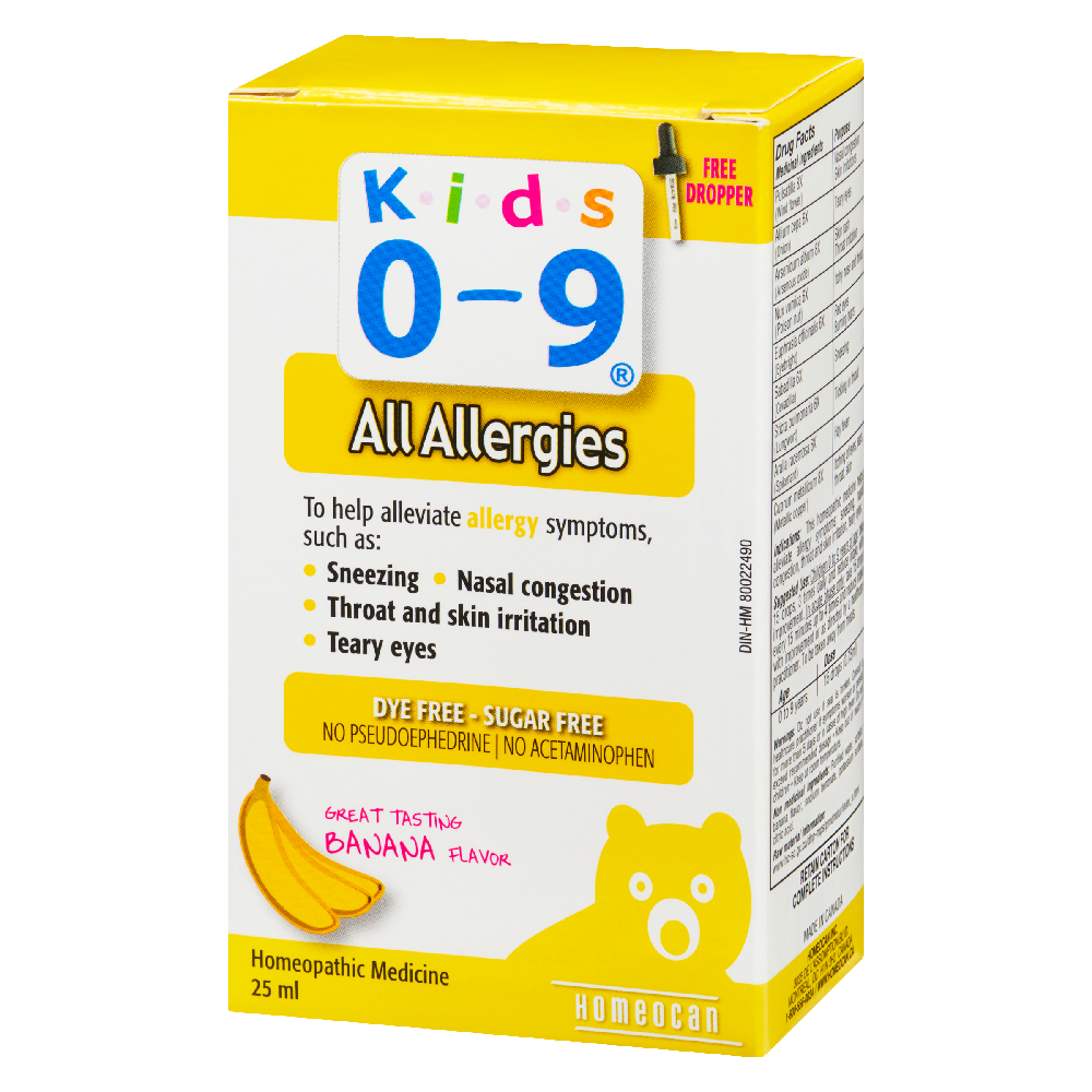 Homeocan Allergy Kids 0-9 Solution 25Ml