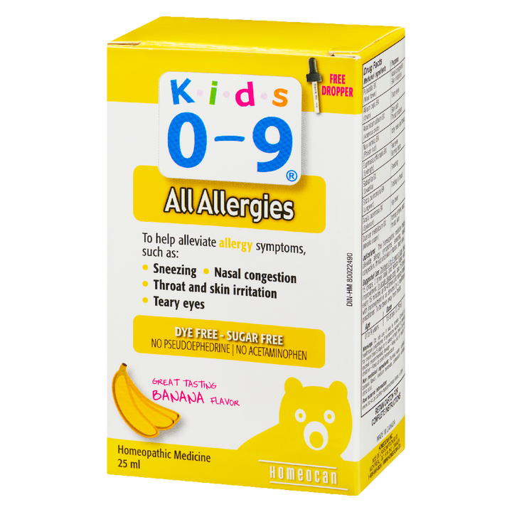 Homeocan Allergy Kids 0-9 Solution 25Ml