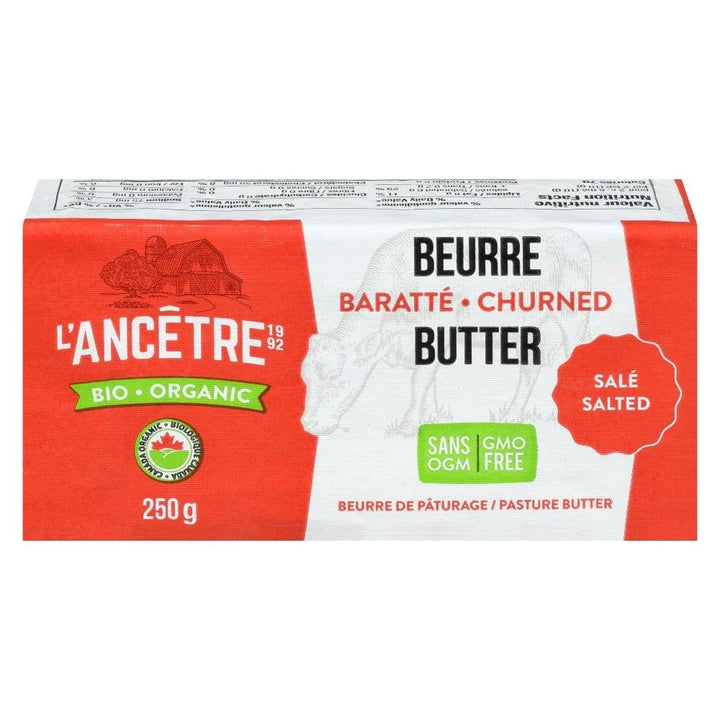 Butter Salted Organi 250
