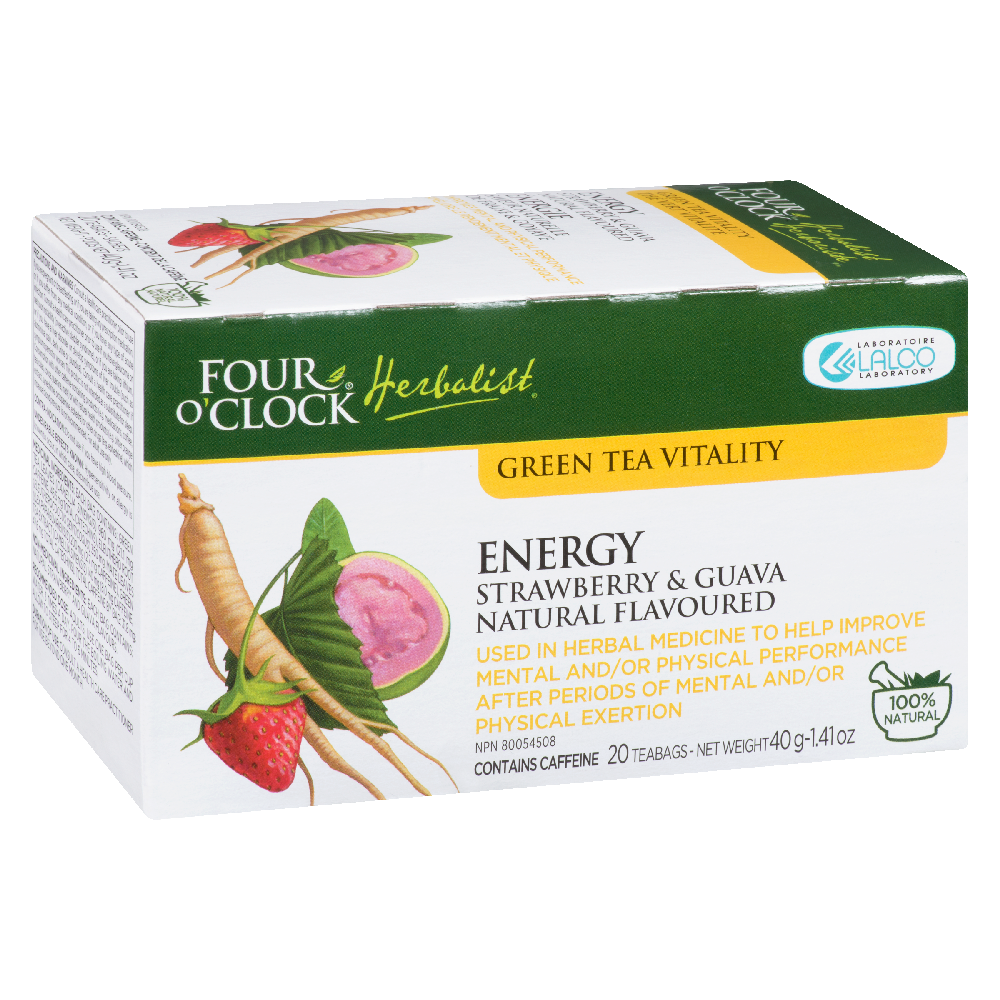 Energy Strawberry &amp; Guava Green Tea 40g