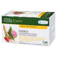 Load image into Gallery viewer, Energy Strawberry &amp; Guava Green Tea 40g