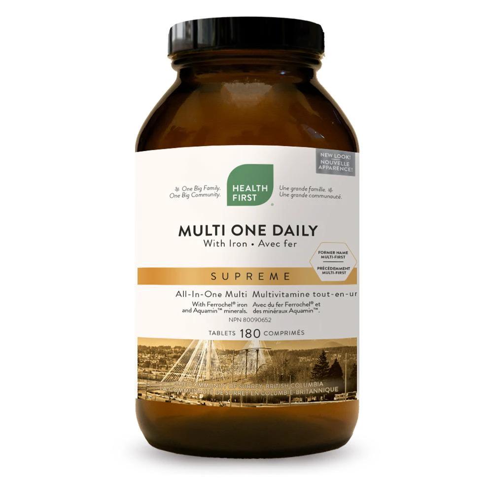 Health First Multi One Daily Supreme With Iron, 180 tablets by Health First