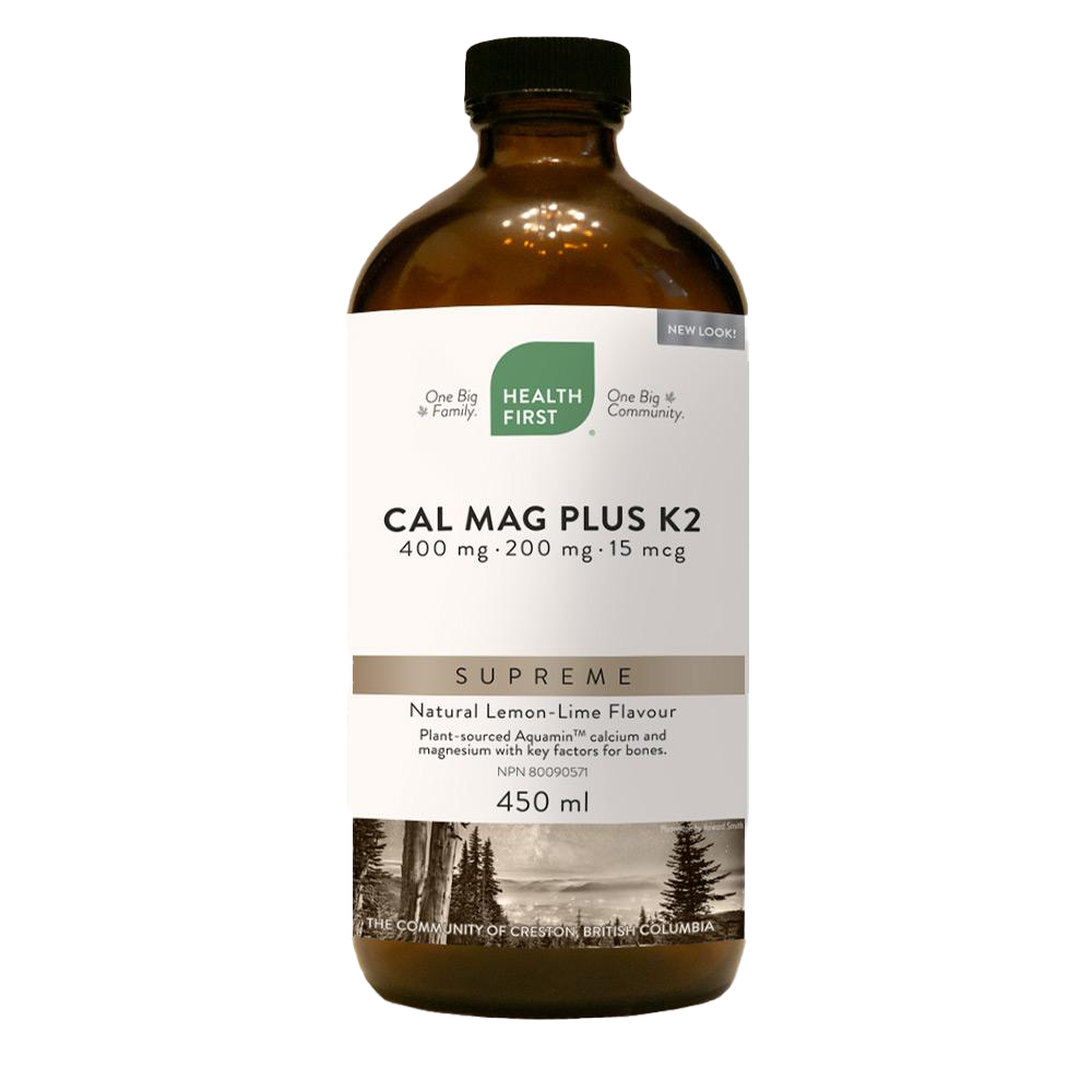 Health First Cal Mag Plus K2 Supreme, 450 ml