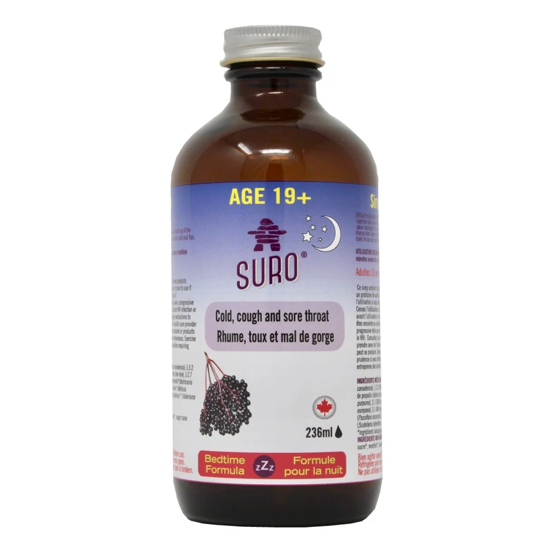 Elderberry Syrup Nighttime age19+ by Suro