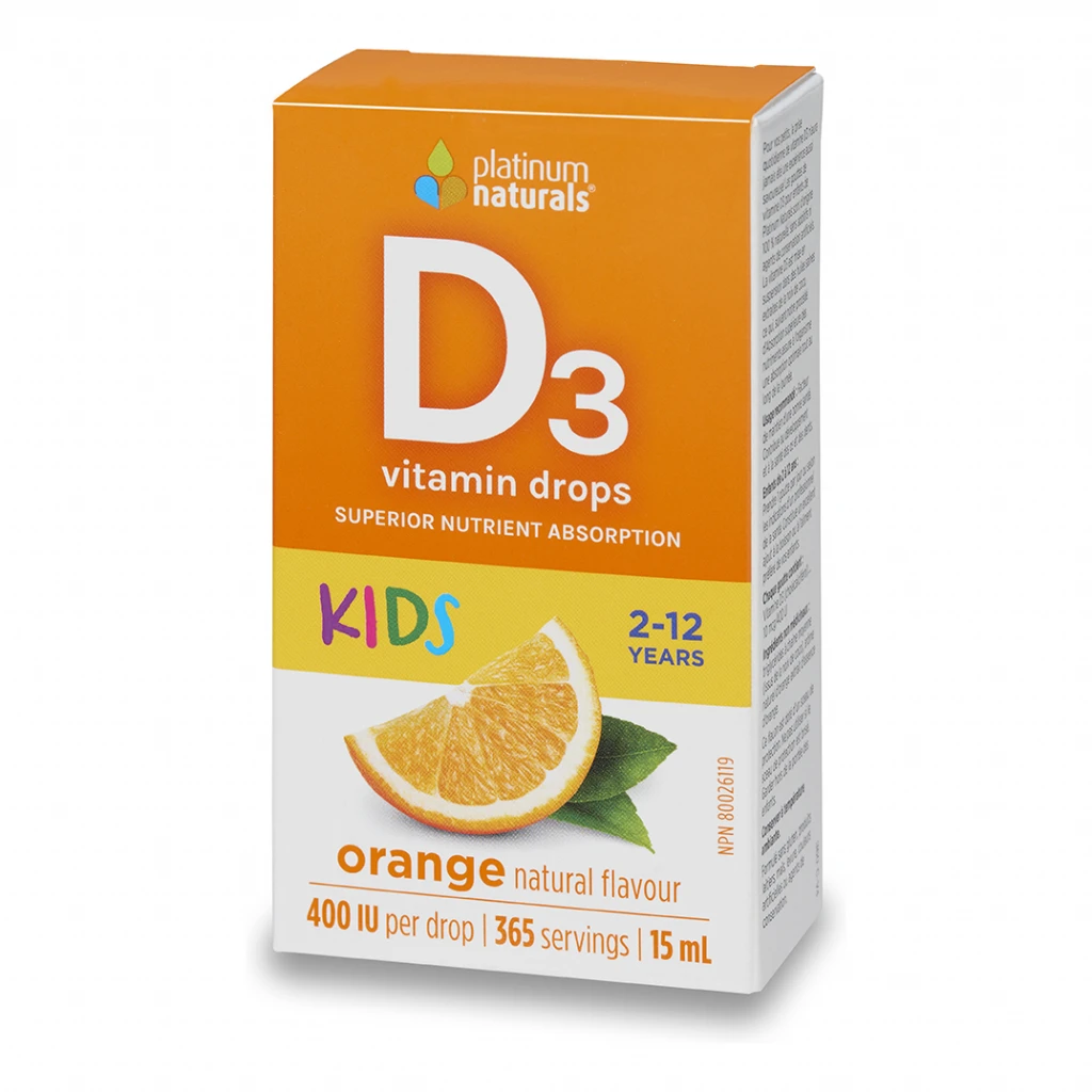 Platinum Vitamin D Drops Kids 2-12Y 15Ml by Platinum
