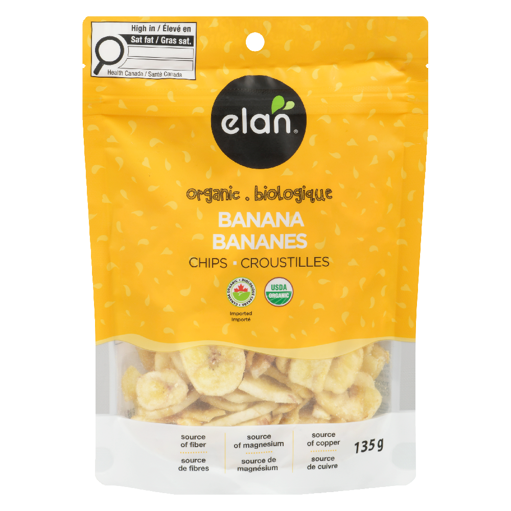 Banana Chips Organic 135g