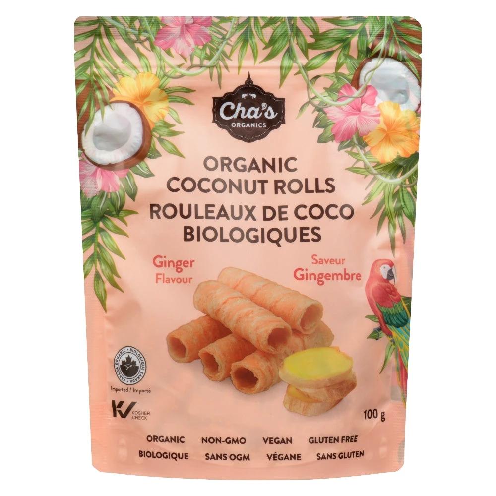 Ginger Coconut Rolls