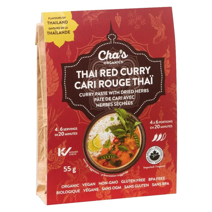 Thai Red Curry Paste 6x55G