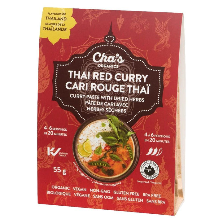 Thai Red Curry Paste 6x55G