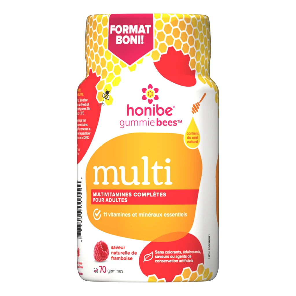 Honibe Multi Vitamin Gummie Adult 70Ct by Honibe