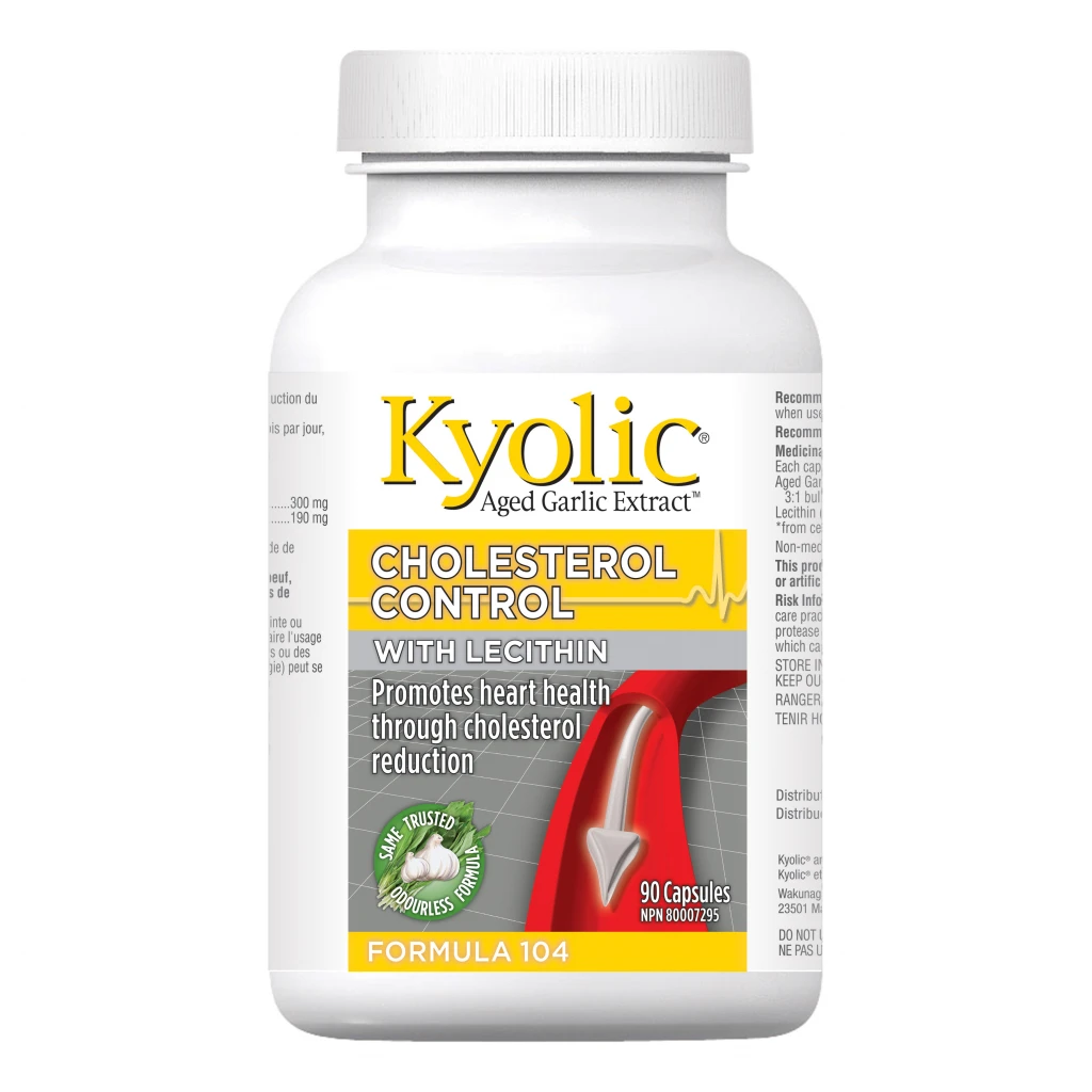Formula 104 Choles Cntrl w/Lecithin by Kyolic