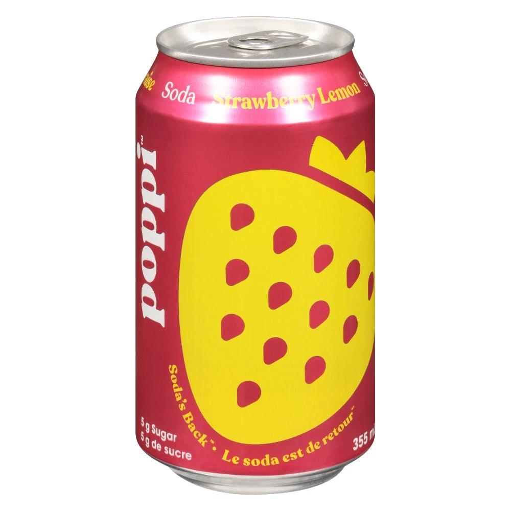 Prebiotic Soda- Strawberry Lemon