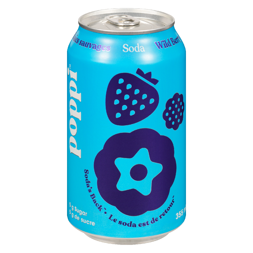Prebiotic Soda - Wild Berry 355ml