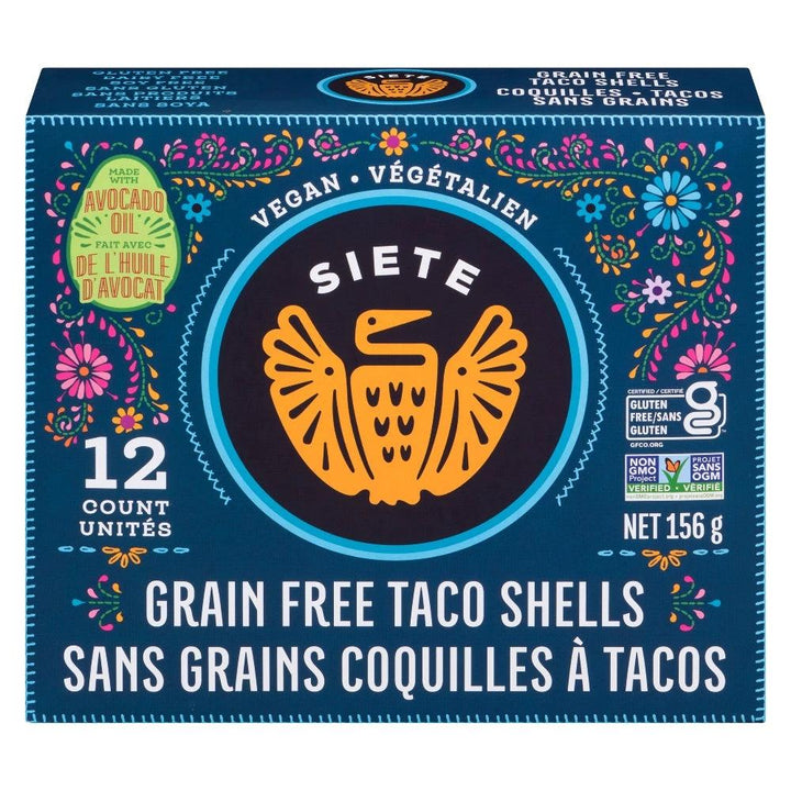 Grain Free Taco Shells 156g