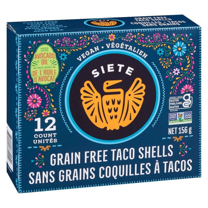 Grain Free Taco Shells 156g