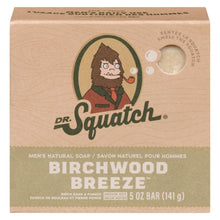 Load image into Gallery viewer, Birchwood Breeze Men's Natural Bar Soap 141g