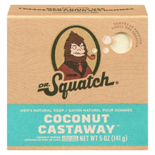 Load image into Gallery viewer, Coconut Castaway Men's Natural Bar Soap 141g