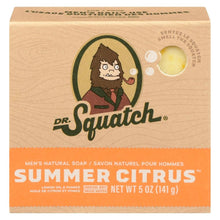Load image into Gallery viewer, Summer Citrus Men's Natural Bar Soap 141g