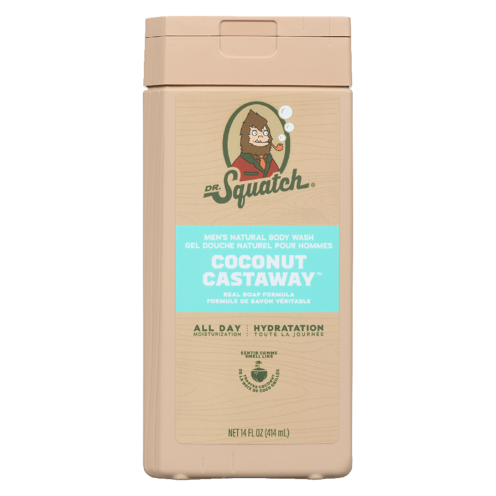 Coconut Castaway Body Wash for Men 414ml