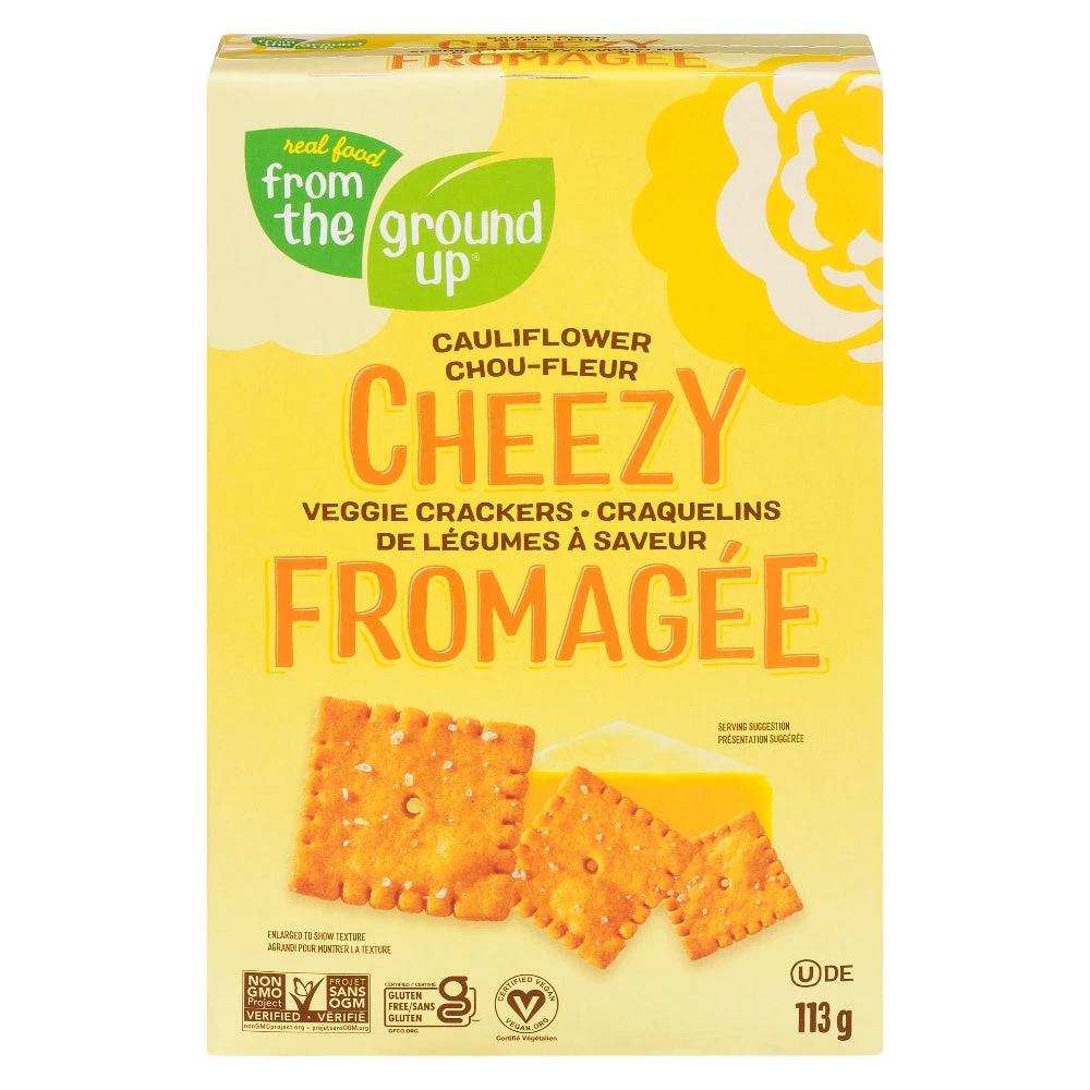 From The Ground Up Cheddar Cauliflower Crackers 4oz