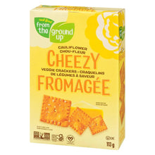 Load image into Gallery viewer, From The Ground Up Cheddar Cauliflower Crackers 4oz