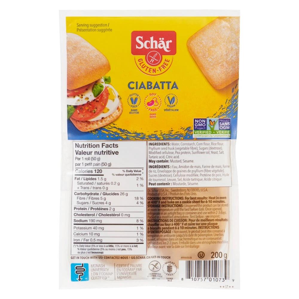 Ciabatta Rolls 200g