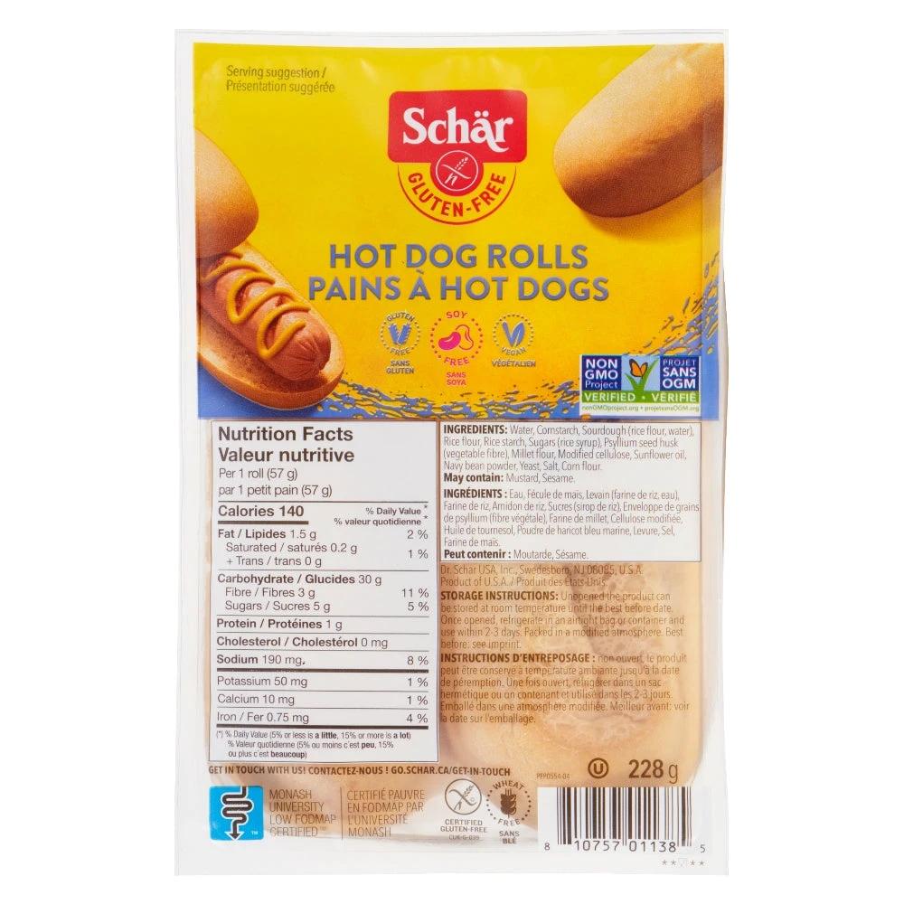 Hot Dog Buns 4pk