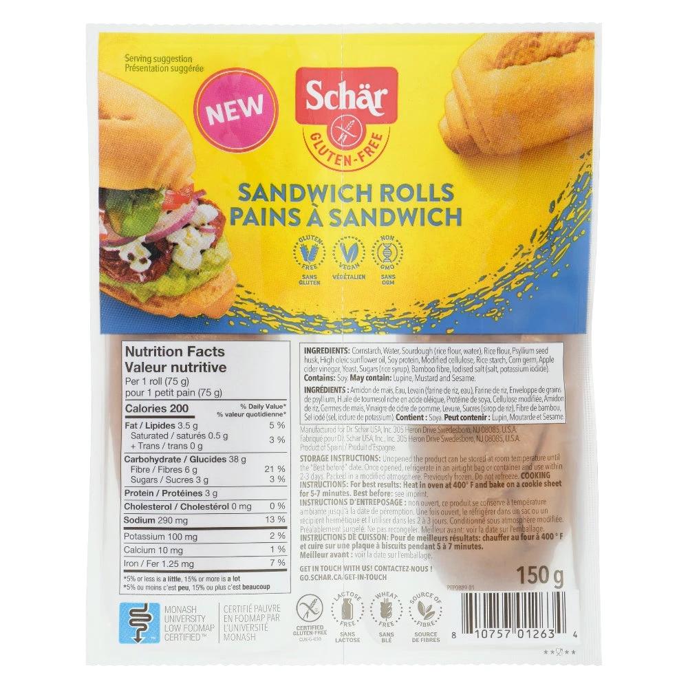 Sandwich Rolls 150g