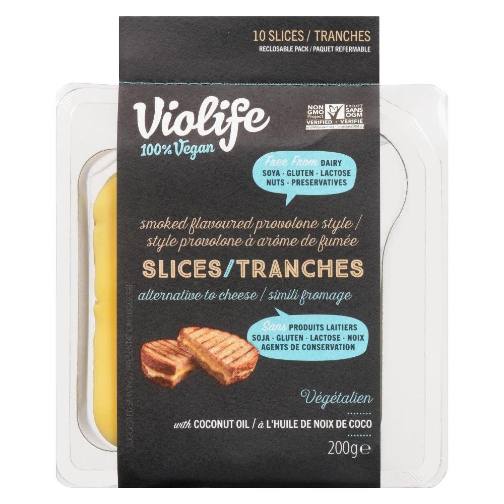 Vio Life Vegan Smoked Provolone Slices 200g
