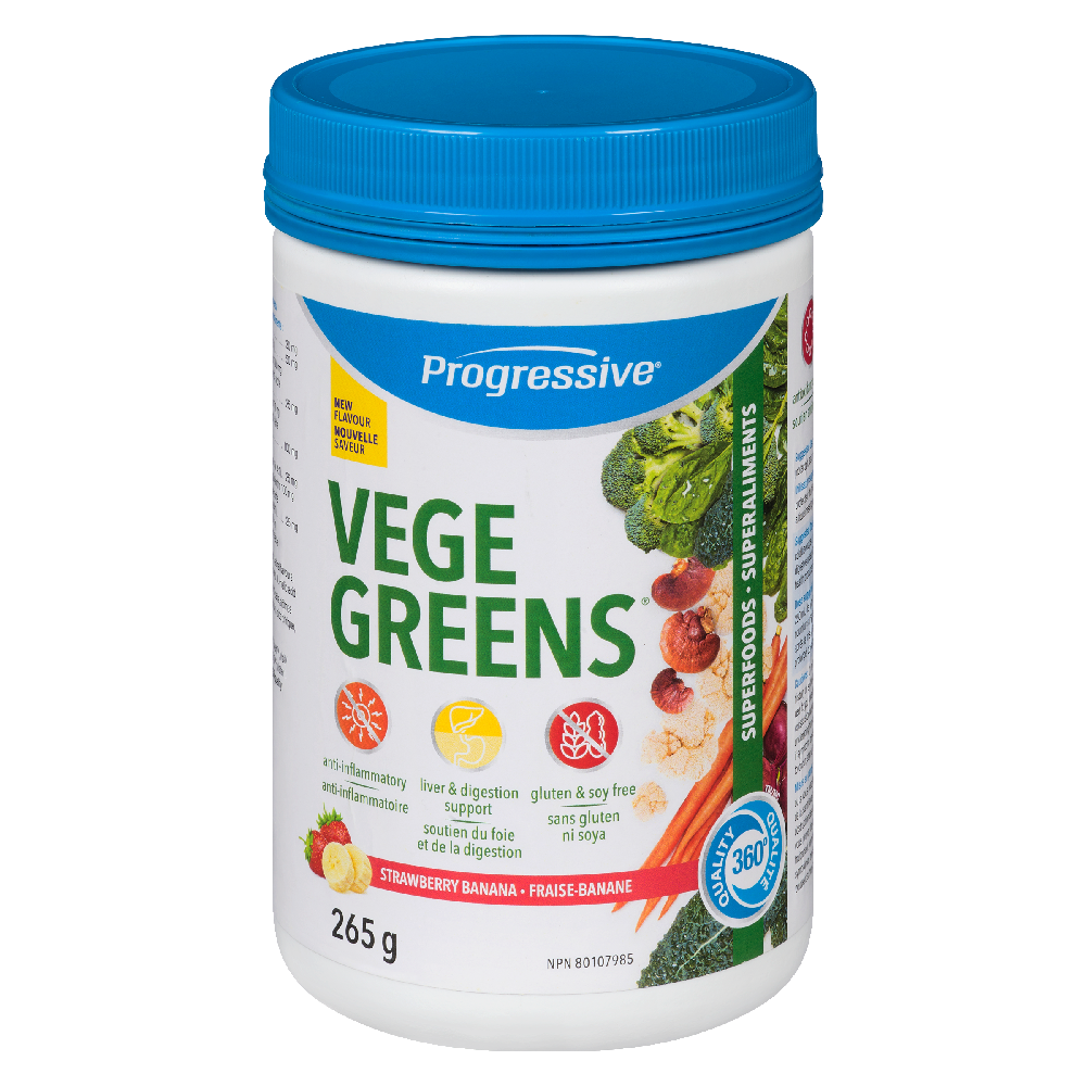 Vegegreens Strawberry Banana 265g