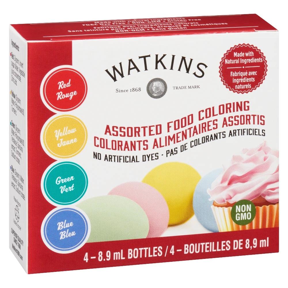 Food Color Assorted 4x8.9