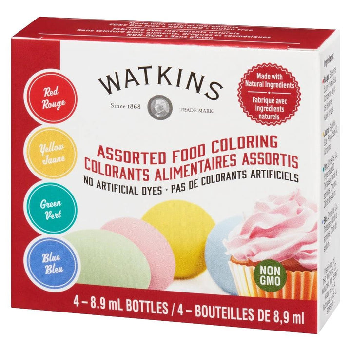Food Color Assorted 4x8.9