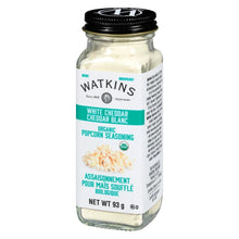 Load image into Gallery viewer, Watkins Popcorn Seasoning White Cheddar 93g