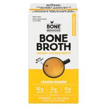 Load image into Gallery viewer, Lemong Ginger Instant Chicken Bone Broth 80g