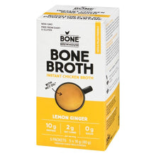 Load image into Gallery viewer, Lemong Ginger Instant Chicken Bone Broth 80g