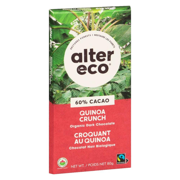 Choc.Quinoa F/T Org. 80g