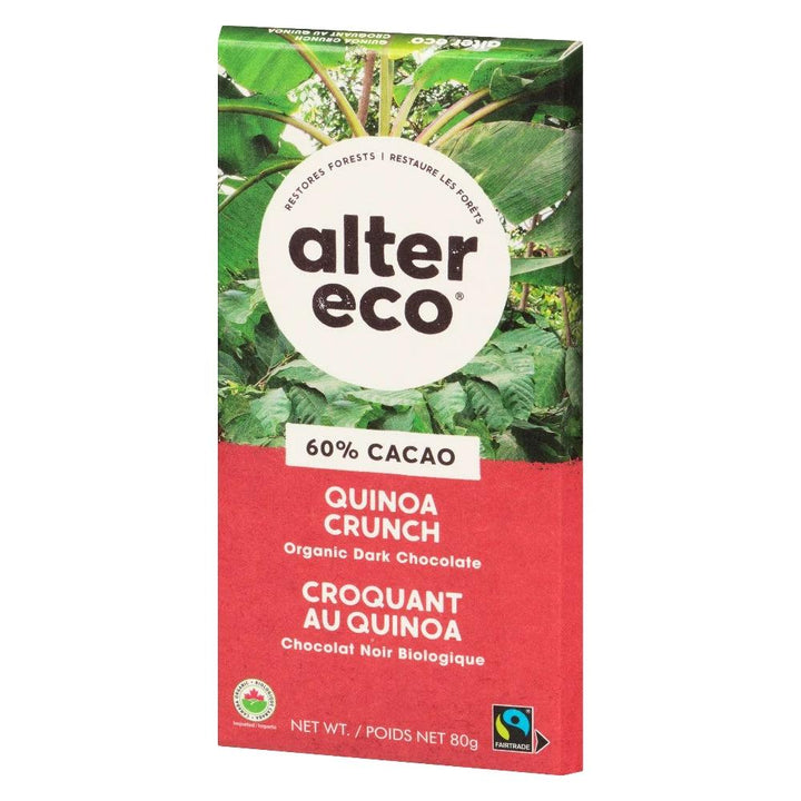 Choc.Quinoa F/T Org. 80g